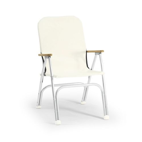 船用普通椅子 - M120 series - Forma Marine Furniture, LLC. - 折叠 / 黑色 / 蓝色