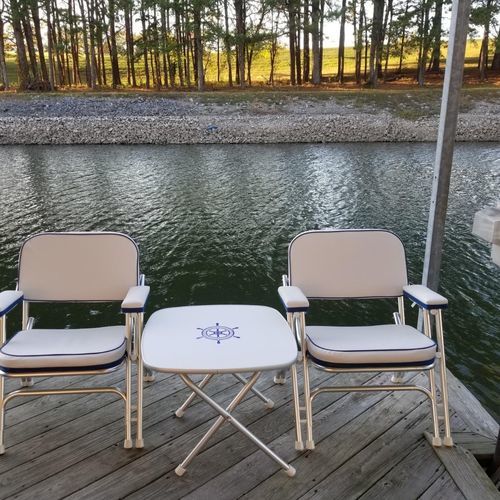 折叠驾驶舱台 - M350 - Forma Marine Furniture, LLC. - 三聚氰胺 / 铝制 / 白色