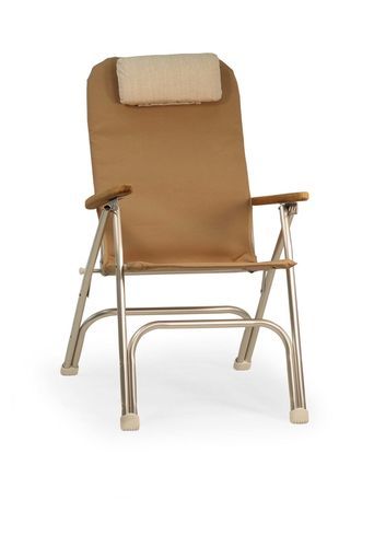船用导演椅 - MARATHON - Forma Marine Furniture, LLC. - 可调节 / 折叠 / 棕色