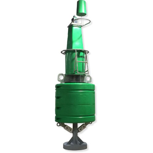 信标浮标 - TRIDENT-1400 - Sealite - 公海 / 聚乙烯 / 带信号灯