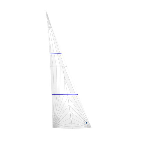 前帆 - Solent - Incidence Sails - 休闲竞技类帆船用 / 聚酯