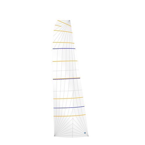 主帆 - Horn - Incidence Sails - 休闲竞技类帆船用 / 三径向切割 / 碳纤