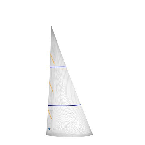 迎风三角帆 - D4 - Incidence Sails - 巡游帆船用 / 聚酯 / 碳纤
