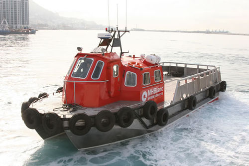物流运输船专业船 - ALN 086 ‘MHB Swordfish’ - Alnmaritec - 舷内喷水式推进器 / 铝制