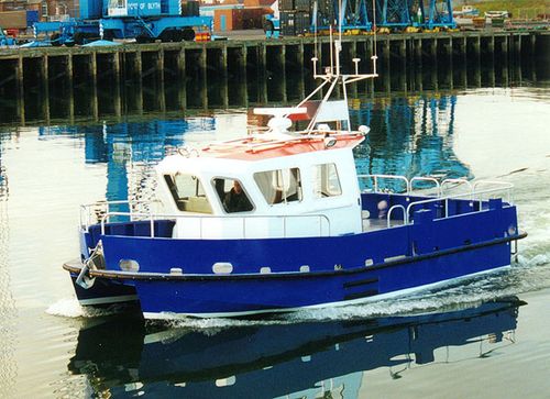 专业捕鱼船专业船 - ALN 031 ‘Elizabeth Anne’ - Alnmaritec - 双体船 / 舷内