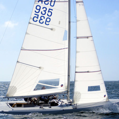 主帆 - Ullman Sails - 单一设计竞赛龙骨船 / 径向切割 / Dacron®