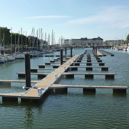 浮桥 - DEAUVILLE  - Metalu Industries International - 系泊 / 用于海港 / 用于港口