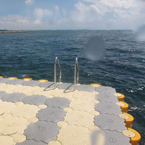 固定平台 - PLATEFORME DE BAIGNADE - MARINEFLOOR EUROPE - 漂浮式 / 游泳 / 多功能