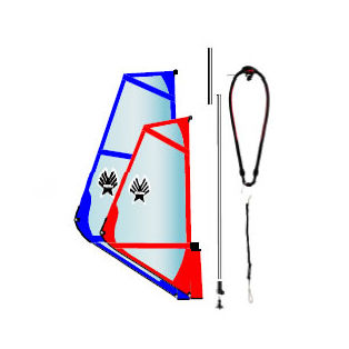 帆板帆缆器材 - 1 Ages 5-8  - Ezzy Sails 2 - 儿童