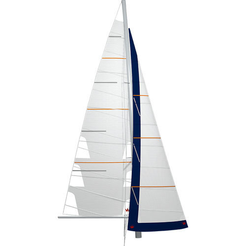 编织聚酯材质主帆 - ALISIO - ELVSTRØM SAILS - 卷轴式热那亚帆 / 巡游帆船用 / 横缝