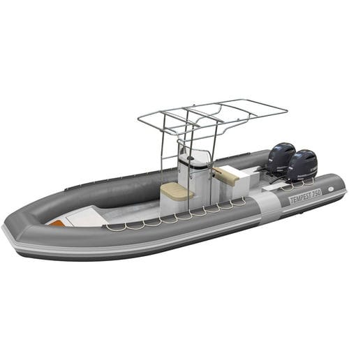 摩托艇T 型顶篷 - 57-02 - INOX MARINE INNOVATION