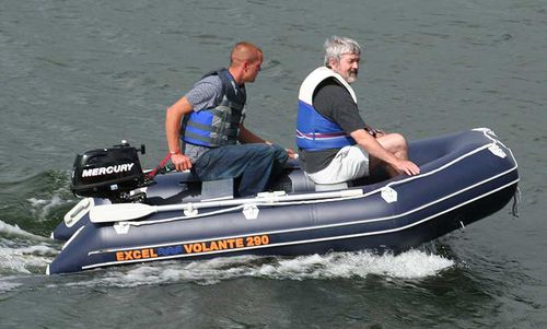 舷外充气艇 - VOLANTE SD290 - Excel Inflatables - 最多容纳 4 人 / 充气龙骨