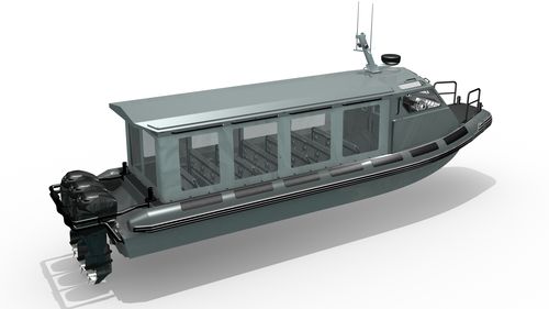 载人交通船专业船 - MRC1250  SEMI CABIN - Madera Ribs - 舷外 / 刚性充气艇
