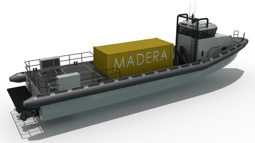 工作艇专业船 - FCC20 - Madera Ribs - 舷内 / 铝制 / 刚性充气艇