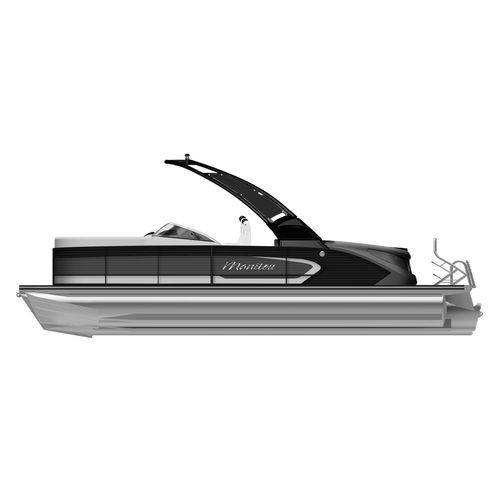 舷外浮桥船 - LX 25 SRS - Manitou Pontoon Boats - 混合动力 / 三重管 / 开放式