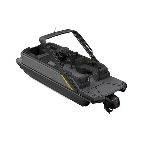 舷外浮桥船 - 24 - Manitou Pontoon Boats - 双引擎 / 三重管 / 开放式