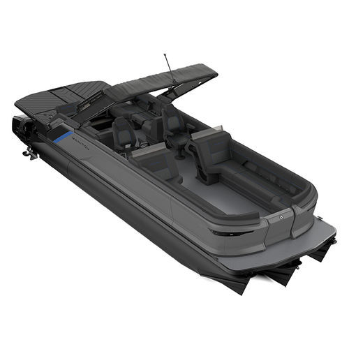 舷外浮桥船 - EXPLORE 26 MAX NAVIGATOR - Manitou Pontoon Boats - 双引擎 / 三重管 / 开放式