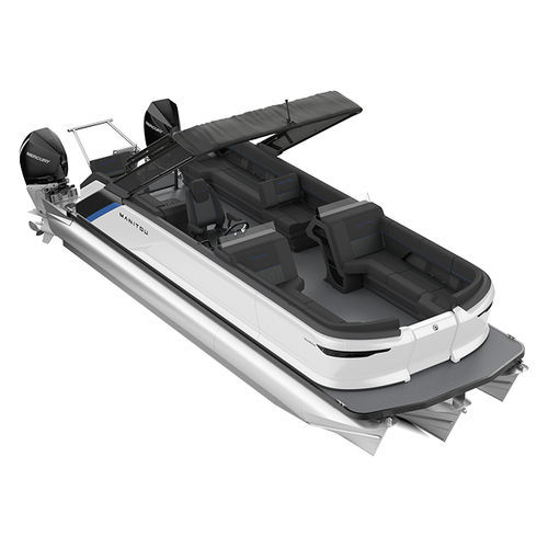 舷外浮桥船 - EXPLORE 24 SWITCHBACK - Manitou Pontoon Boats - 双引擎 / 三重管 / 开放式