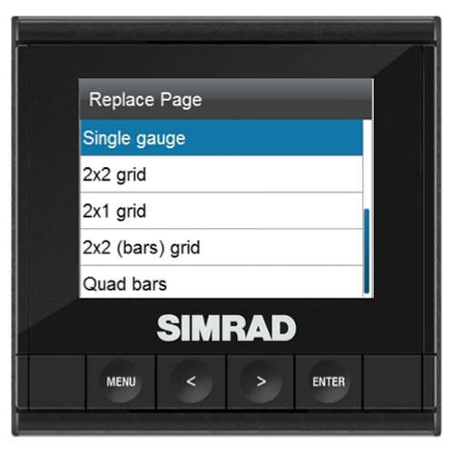 船用显示仪 - IS35  - Simrad Yachting - 多功能 / 数字 / 液晶