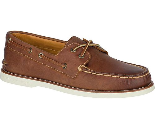 甲板鞋 - GOLD CUP AUTHENTIC ORIGINAL CROSS LACE  - Sperry Top Sider - 男式 / 皮质