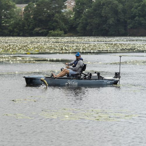 平台式皮划艇 - MIRAGE PRO ANGLER 12 - Hobie Kayak - 钓鱼 / 海洋 / 成人
