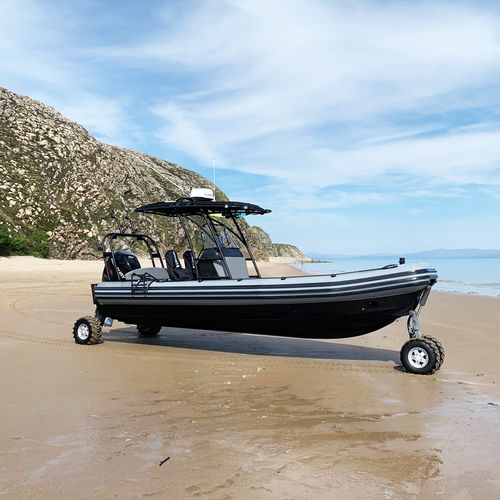 舷外充气艇 - 8.4 M - ASIS BOATS - RIB / 中央控制台 / 开放式