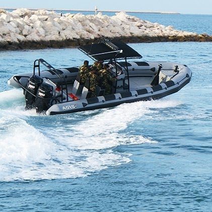 巡逻艇专业船 - 9.5 M - ASIS BOATS - 救生船 / 舷外 / 玻璃纤维