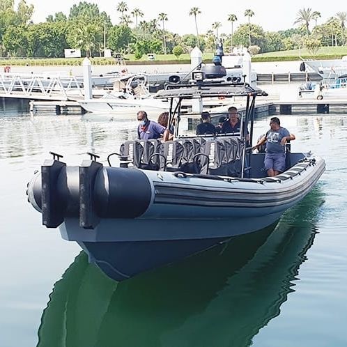 巡逻艇专业船 - 11 M Full Tube - ASIS BOATS - 舷外 / 铝制 / 半硬式