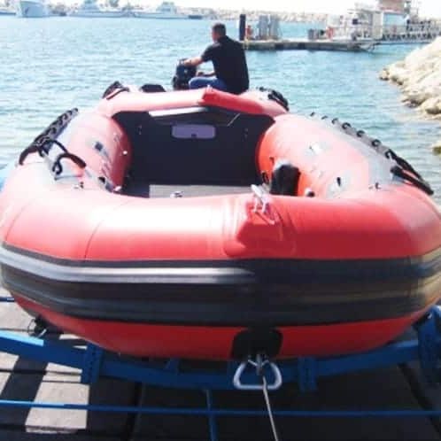 舷外充气艇 - 4.7 M - ASIS BOATS - 折叠 / 用于救援 / 最多容纳 9 人