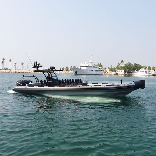 巡逻艇专业船 - 12 M - ASIS BOATS - 舷外 / 刚性充气艇