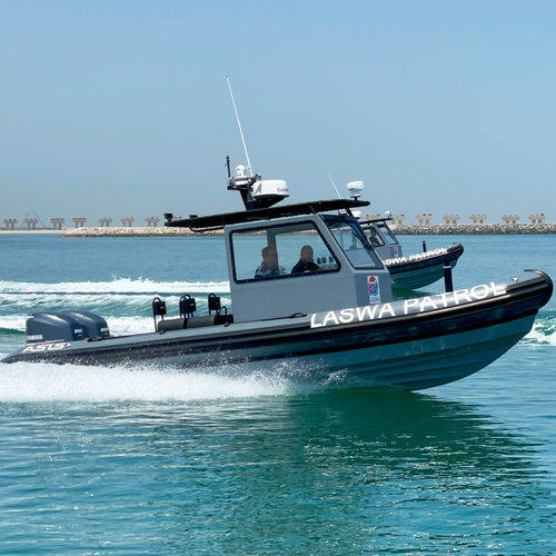 半硬式充气艇 - 8 M - ASIS BOATS - 高速 / 多用途 / 用于救援