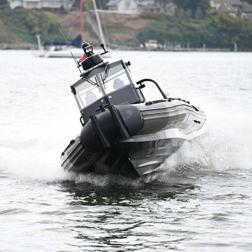 舷外充气艇 - 9.5 M - ASIS BOATS - 半硬式 / 高速 / 多用途