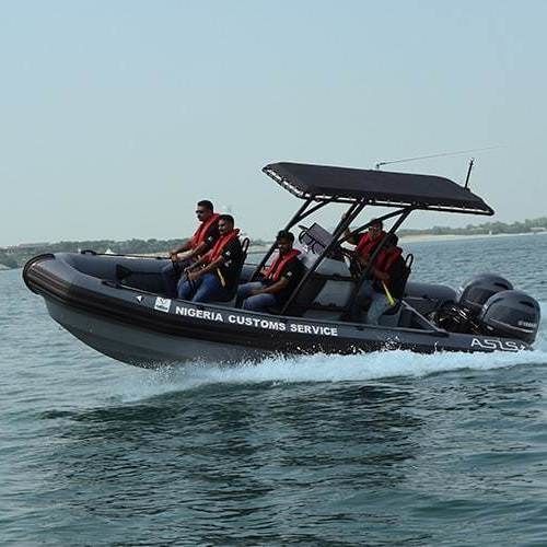 巡逻艇专业船 - 9.5 M - ASIS BOATS - 舷外 / 铝制 / 刚性充气艇