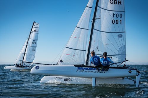 运动双体赛艇 - F18 Evolution - Nacra Sailing - 双人 / 双吊架 / Formule 18 式
