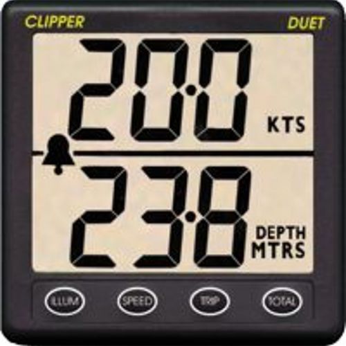船用显示仪 - Clipper Duet - Nasa Marine - 帆船 / 速度 / 深度