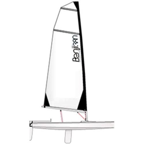 单人帆艇 - benji 380 XC2 Trophy jn - Gehull centreboards - 划艇 / 帆船比赛 / 休闲