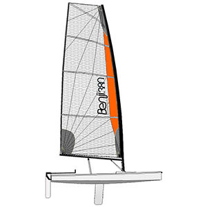 单人帆艇 - Benji 380 R2 Trophy master - Gehull centreboards - 划艇 / 帆船比赛 / 休闲