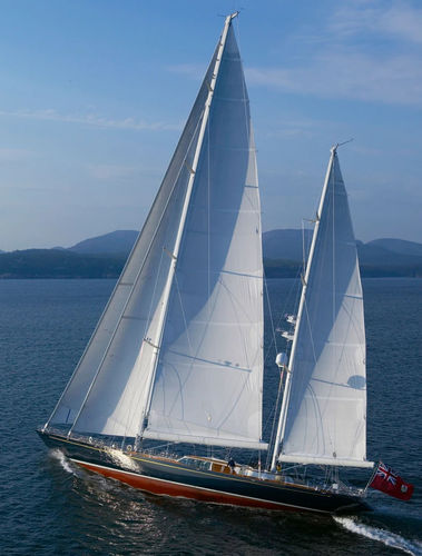巡游超级帆船游艇 - ASOLARE - Hodgdon Yachts - 传统型 / 尾部开放式 / 双桅纵帆