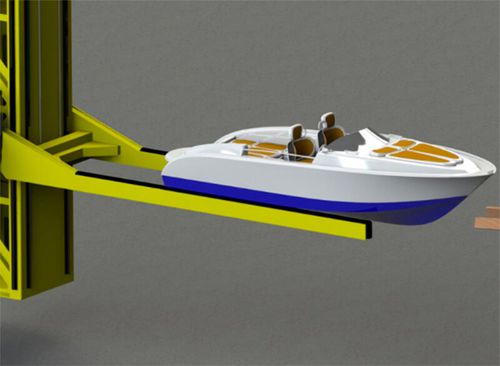 陆地港升降机 - Roof-Mounted - GH Cranes & Components