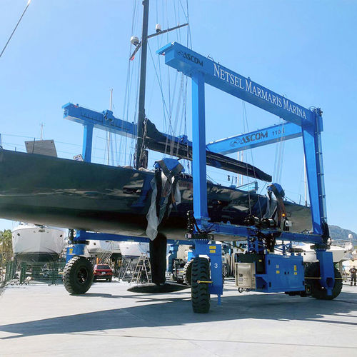 遥控船艇搬运机 - BHT 110 - ABI TRAILERS - U形 / 四轮驱动 / 电动