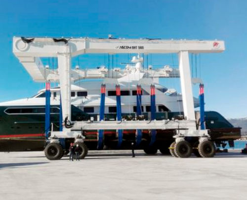 遥控船艇搬运机 - BHT 1100 - ABI TRAILERS - 重载 / U形 / 四轮驱动