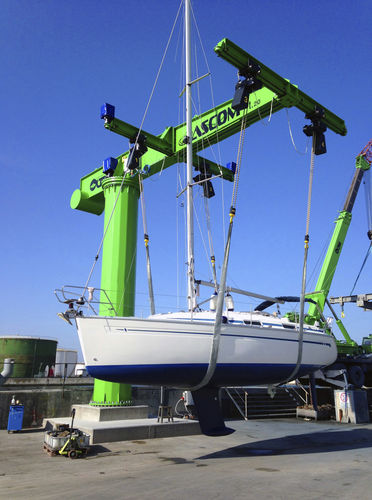 海港起重机 - JIB 25 - 4 HOISTS - ASCOM - 旋转吊杆式
