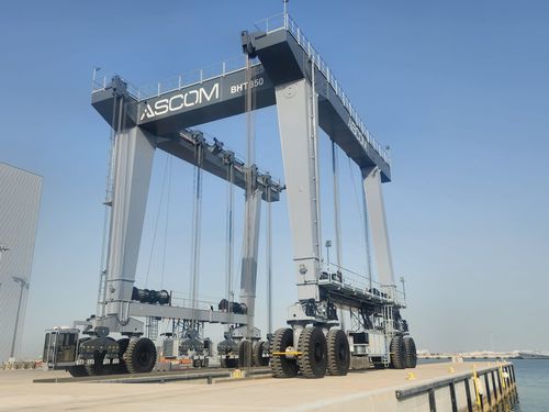 重载船艇搬运机 - BHT 850 - ASCOM - 遥控 / U形 / 四轮驱动