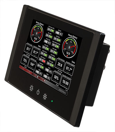 船用显示器 - TSM810C - Maretron - 多功能 / 8" / 触摸屏