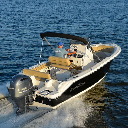 舷外敞开艇 - 20 XS - Nautic Star Boats - 中央控制台 / 钓鱼运动 / 玻璃纤维