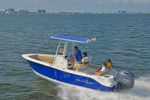 舷外敞开艇 - 2102 LEGACY - Nautic Star Boats - 中央控制台 / 钓鱼运动 / 玻璃纤维