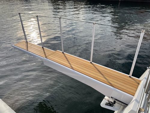 游艇舷梯 - GALILEO - SWISS CARBON Marine Systems - 帆船 / 伸缩 / 旋转