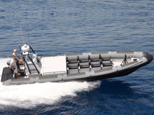 巡逻艇专业船 - X10  - North Sea Boats - 舷内喷水式推进器 / 柴油 / 刚性充气艇