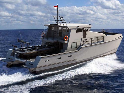巡逻艇专业船 - X22 - North Sea Boats - 双体船 / 舷内