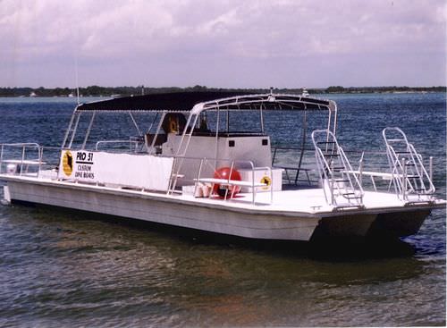 观光船专业船 - PRO 51 - Island Hopper International Boat Works, Inc. - 三体船 / 舷内